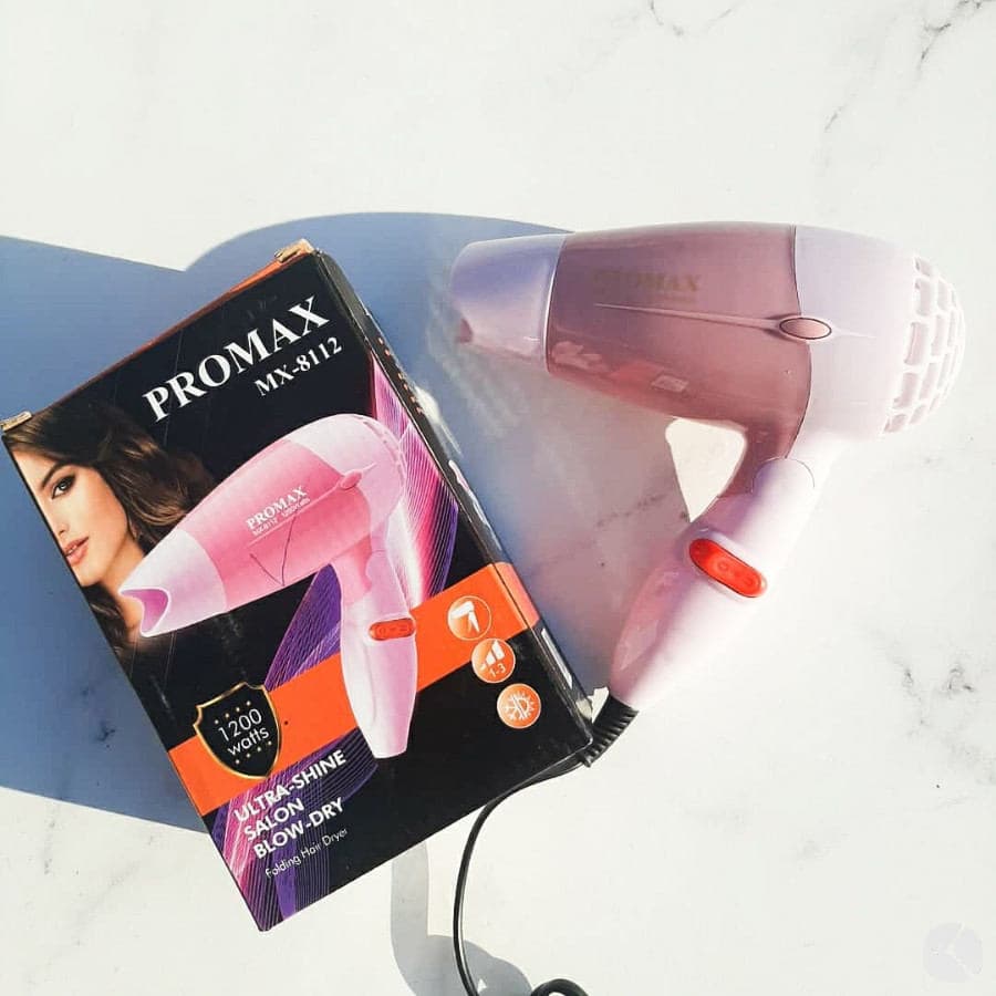 سشوار مسافرتی تاشو پرومکس PRO MAX — تصویر ۳