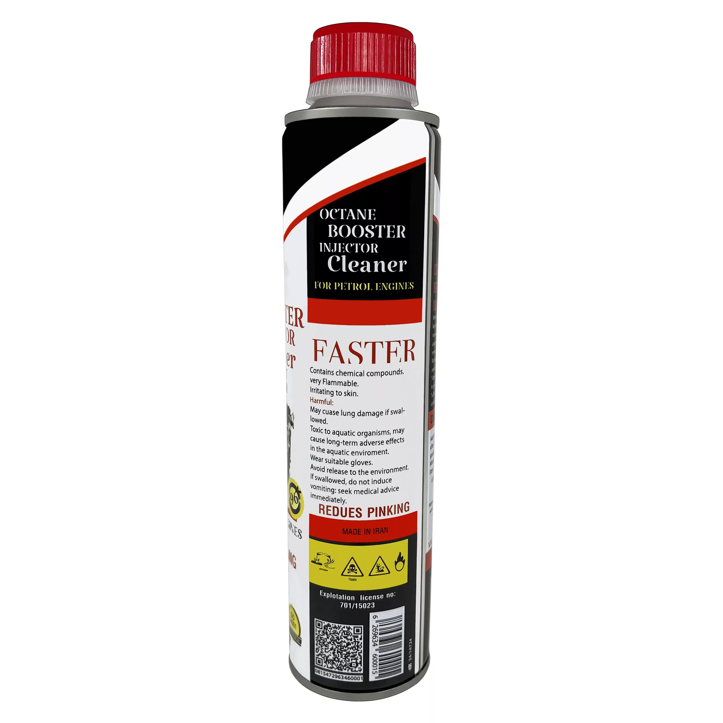 مکمل سوخت و اُکتان فَستر مدل F-1019 حجم 400 میلی لیتر بسته 6 عددی — تصویر ۳