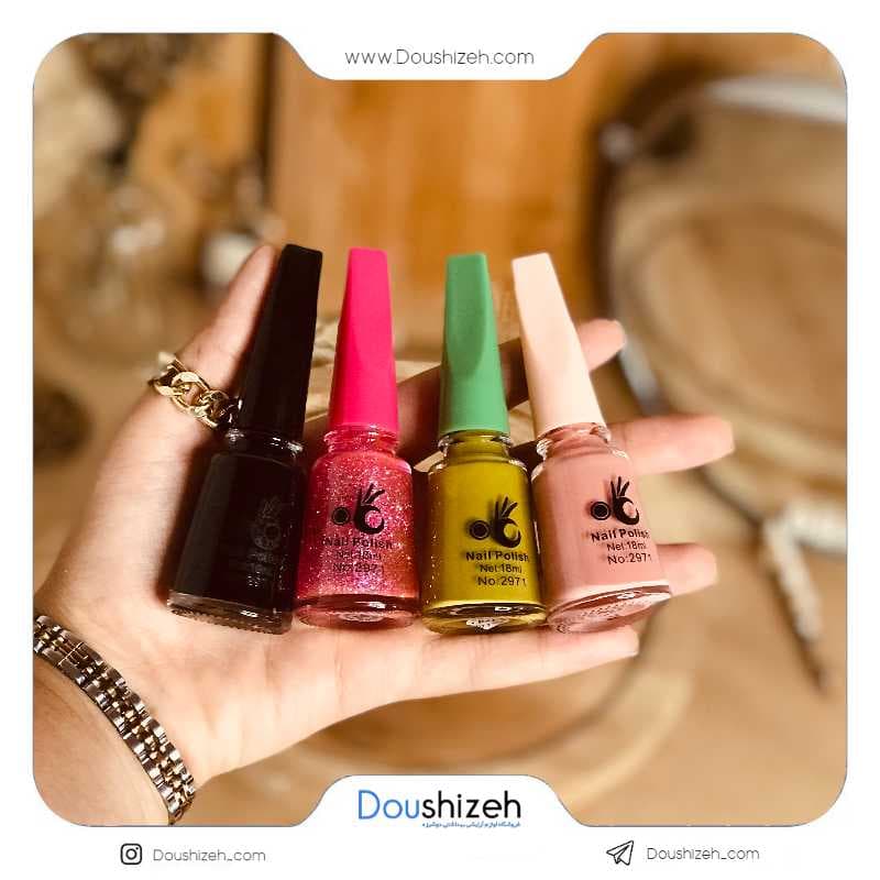 لاک ناخن طرح کوزه ای فشن FASHION — تصویر ۴