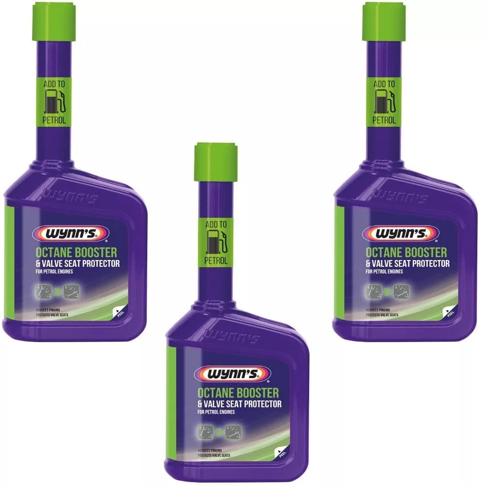 اکتان بوستر و مکمل سوخت وینز مدل Octane Booster حجم 325 میلی لیتر بسته 3 عددی