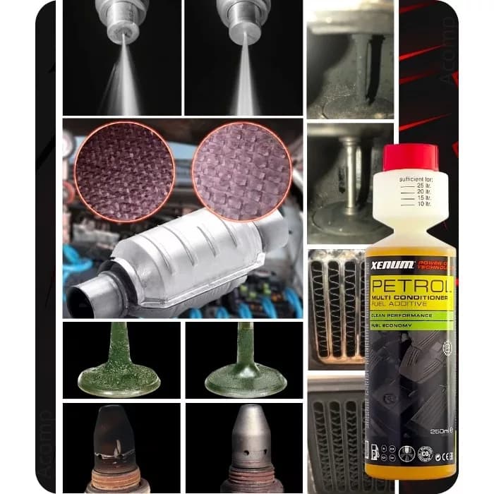 مکمل سوخت خودروهای بنزینی زنوم مدل Petrol Multi Conditioner حجم 250 میلی لیتر — تصویر ۳