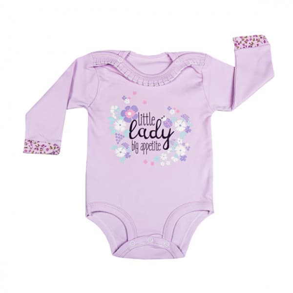 زیردکمه آستین بلند کوکالو طرح لیتل لیدی little lady