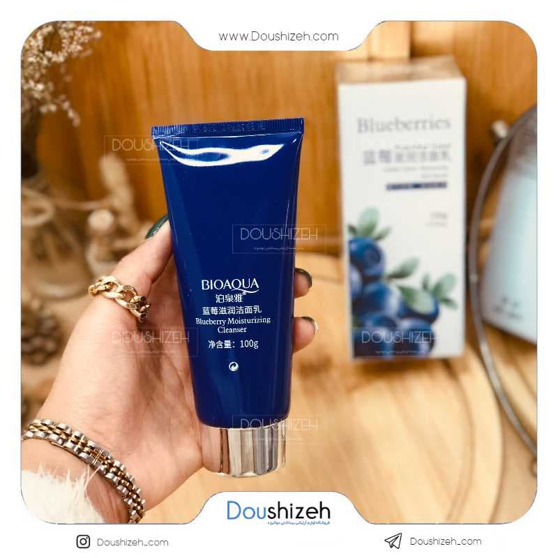 فوم شستشو صورت بلوبری بیوآکوا BIOAQUA — تصویر ۲