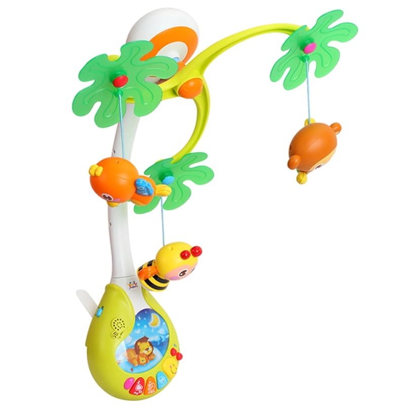 آویز تخت موزیکال کودک و نوزاد هولی تویز Huile Toys — تصویر ۸