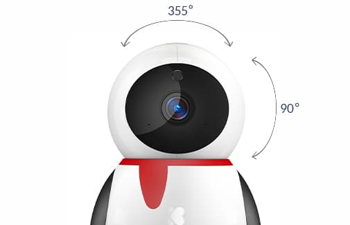 دوربین اتاق کودک کیکابو مدل Kikkaboo Penguin 318295 — تصویر ۲