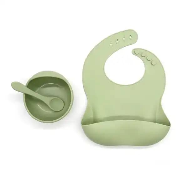 ست ظرف غذا سیلیکونی 3 تکه والابی لیتل Wallaby Little — تصویر ۳
