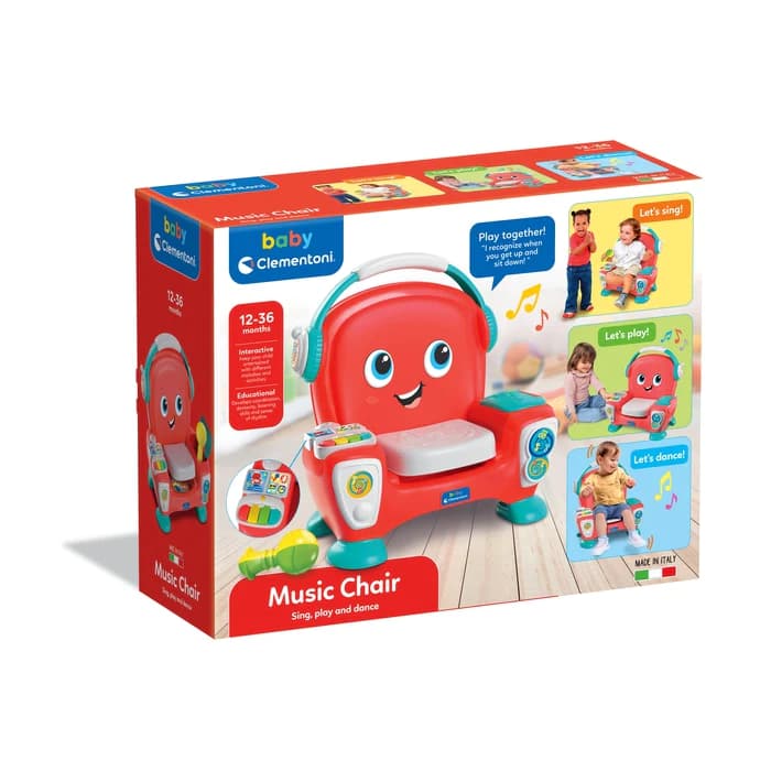 صندلی موزیکال کلمنتونی Baby Music Chair کد محصول : 17731 — تصویر ۲