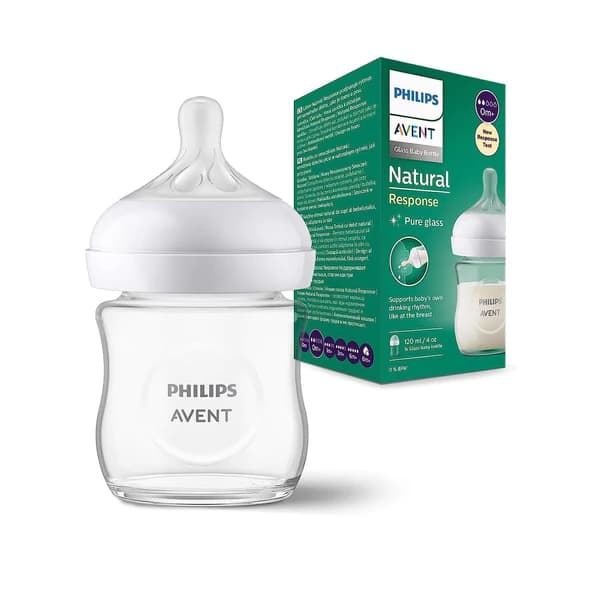 شیشه شیر اونت پیرکس ریسپانس 120میل — تصویر ۴