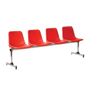 صندلی انتظار LX چهارنفره ( استاتیک ) بنیزان کد 404S