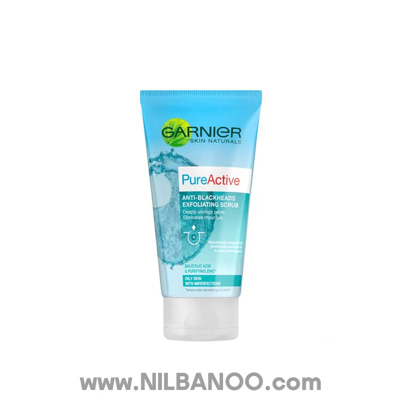 اسکراب پاک کننده پوست گارنیه مدل Pure Active