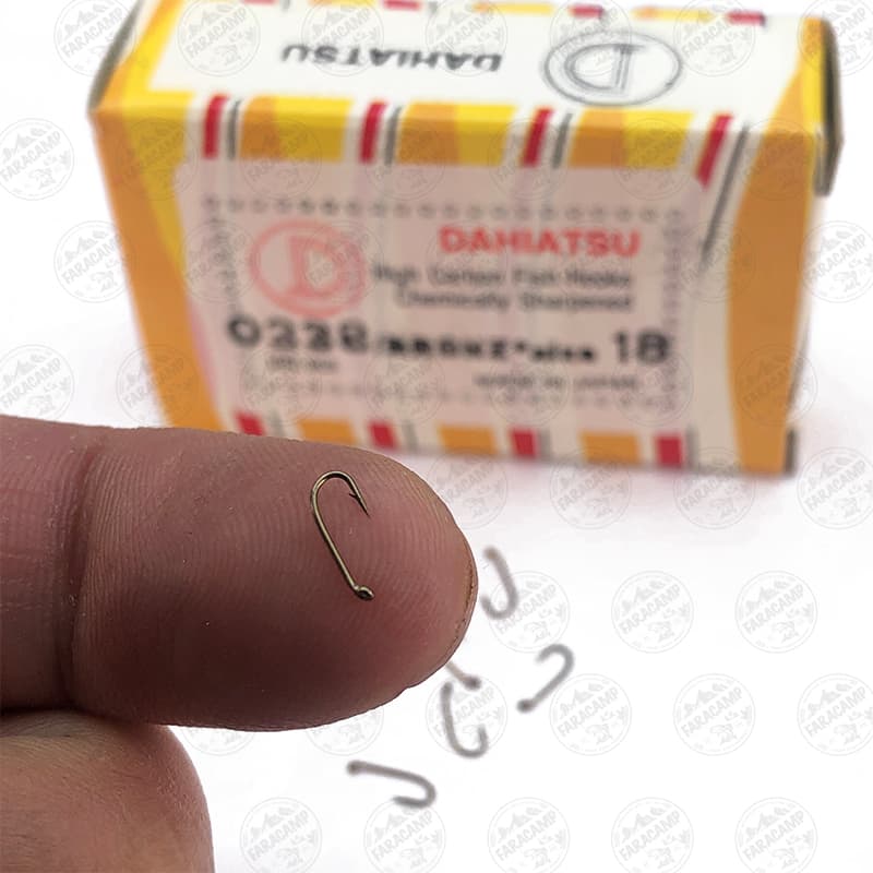 قلاب Dahiatsu ژاپن برنزی سایز ۱۸ بسته ۱۰ عددی — تصویر ۲