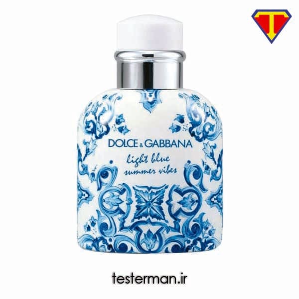 تستر ادکلن دولچه گابانا لایت بلو پور هوم سامر وایبس Dolce & Gabbana Light Blue Pour Homme Summer Vibes