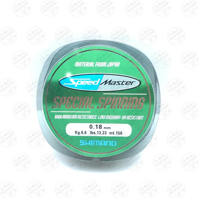 نخ ماهیگیری Speed Master شیمانو ۱۵۰ متر سایز ۰.۱۸ — تصویر ۲