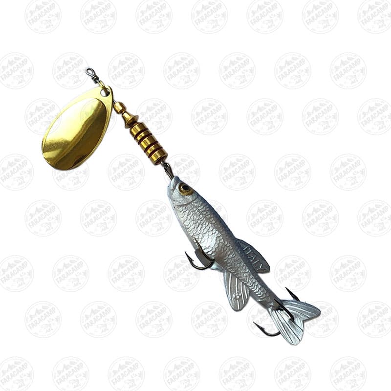 لانسه ماهیگیری سایز ۳ ماهی ایلبا ۳۱۰۲۰۳ Tondo Gold Minnow