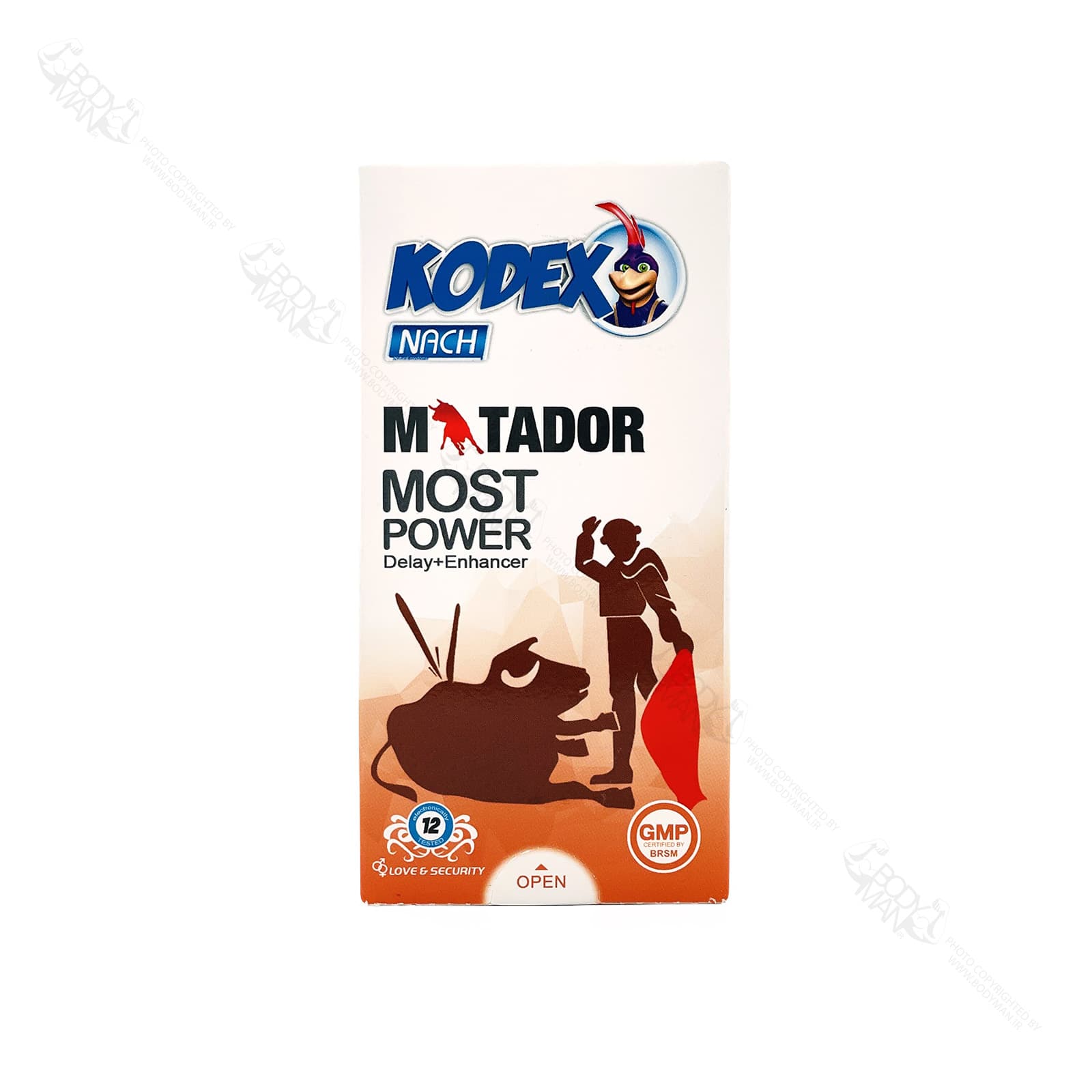 کاندوم ماتادور ماست پاور کدکس | KODEX MATADOR MOST POWER Delay + Enhancer CONDOM