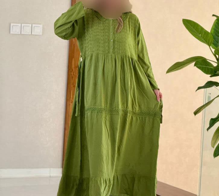 پیراهن سلن قواره دار