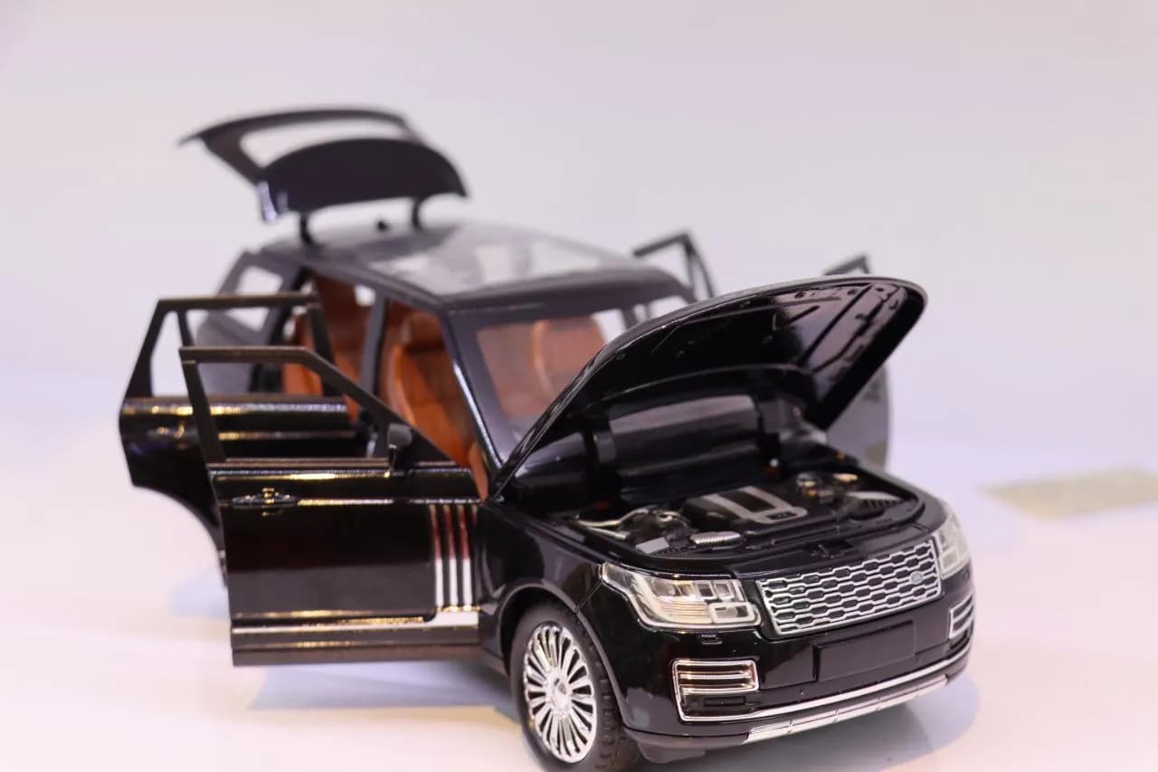 ماشین فلزی رینج روور Vogue SUV مشکی — تصویر ۲