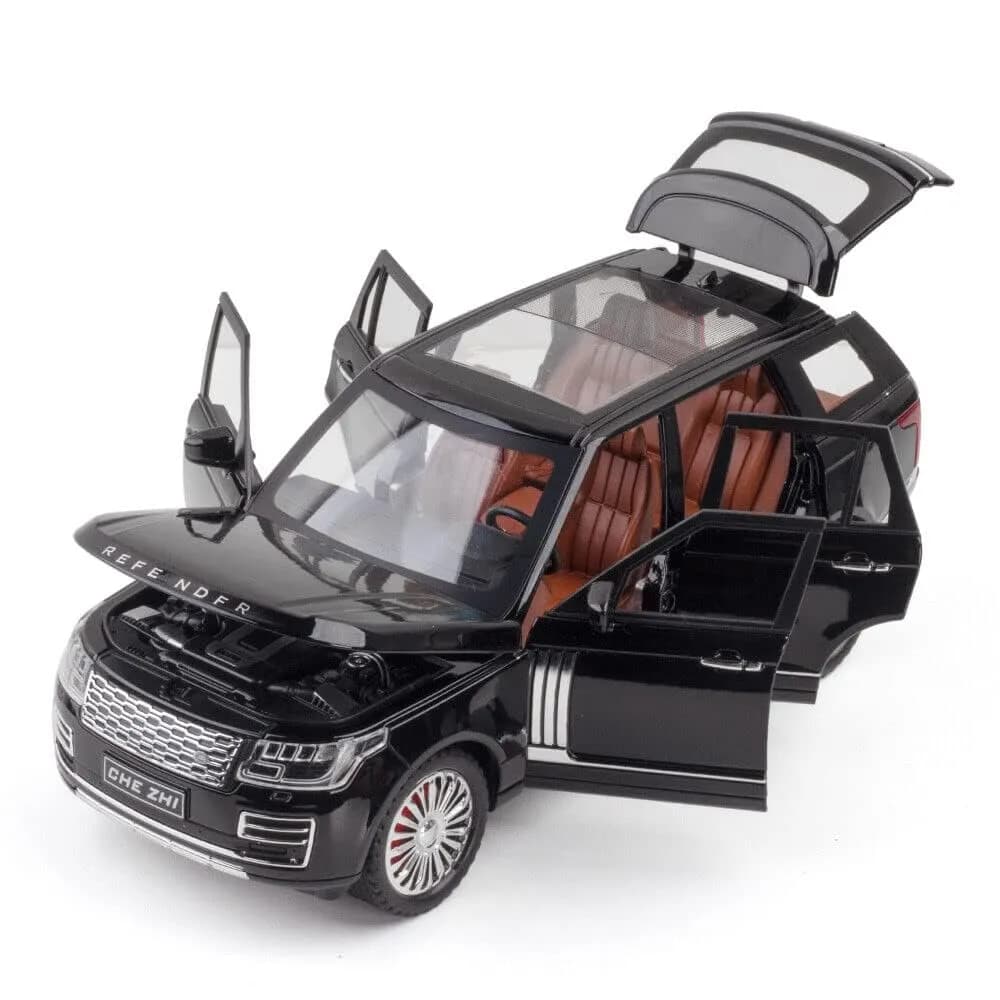 ماشین فلزی رینج روور Vogue SUV مشکی — تصویر ۴