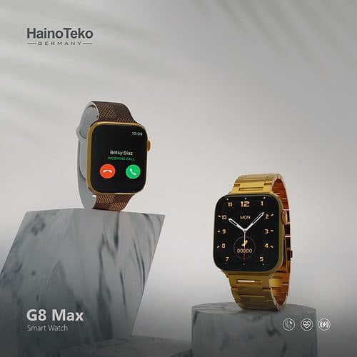 ساعت هوشمند HainoTeko G8 Max Golden — تصویر ۸