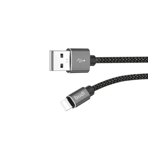 کابل شارژ لایتنینگ 3 متری Budi DC206l 20B — تصویر ۲