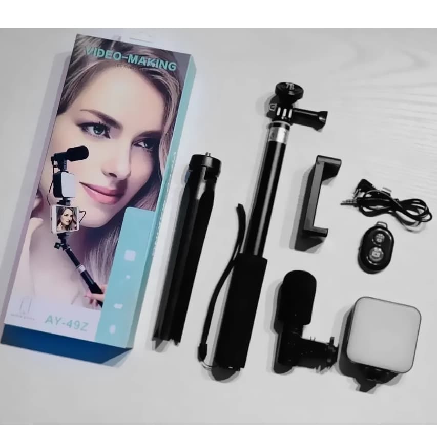 استند موبایل میکروفن دار AY49Z — تصویر ۲