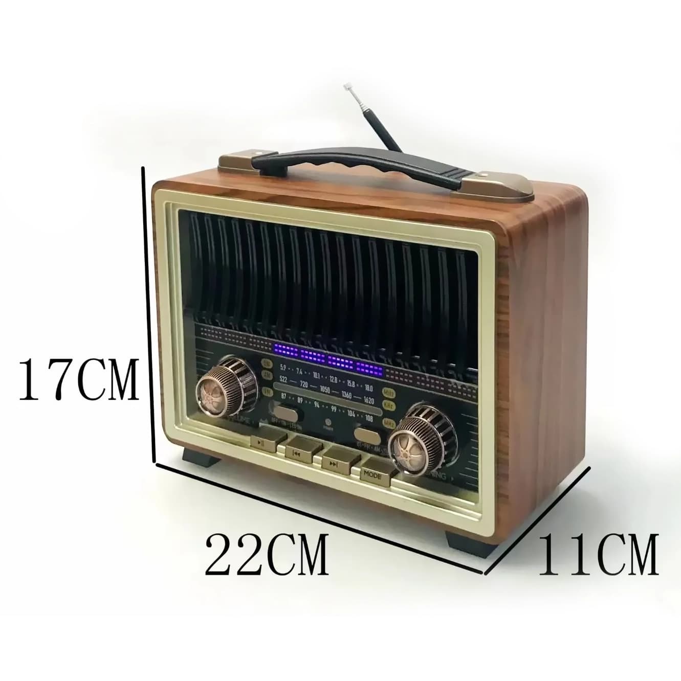 اسپیکر شارژی رادیویی M2025BT — تصویر ۲