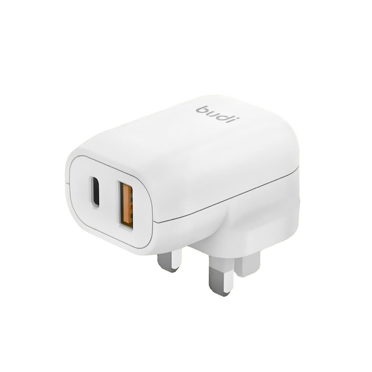 شارژر 2 پورت Budi AC339VUW