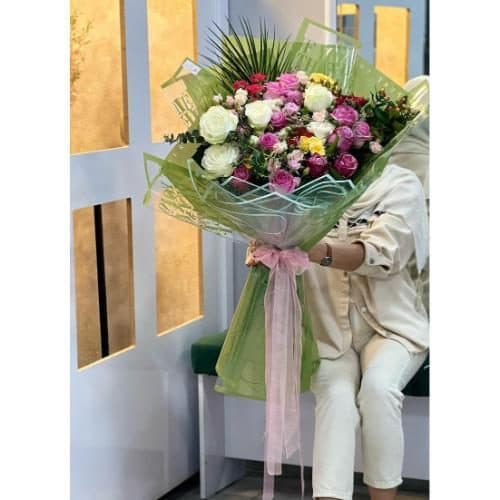 ارسال فوری گل برای بانک سپه تهران شرق 8140