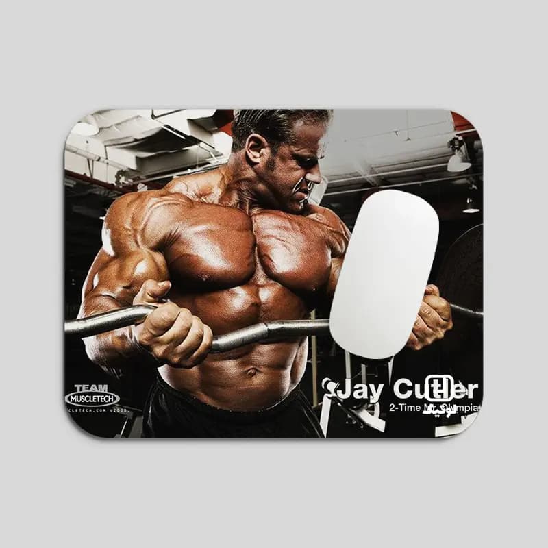 موس پد ورزشی طرح بدنسازی جی کاتلر Jay Cutler – کد MV183