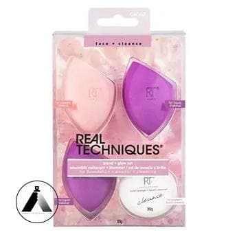اسفنج آرایشی ریل تکنیکس همراه با صابون Real Techniques Blend