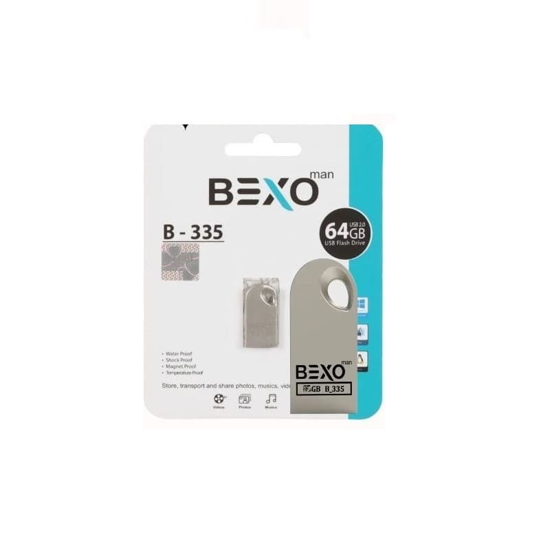 فلش مموری USB2.0 بکسو مدل B-335 ظرفیت 64 گیگابایت — تصویر ۲