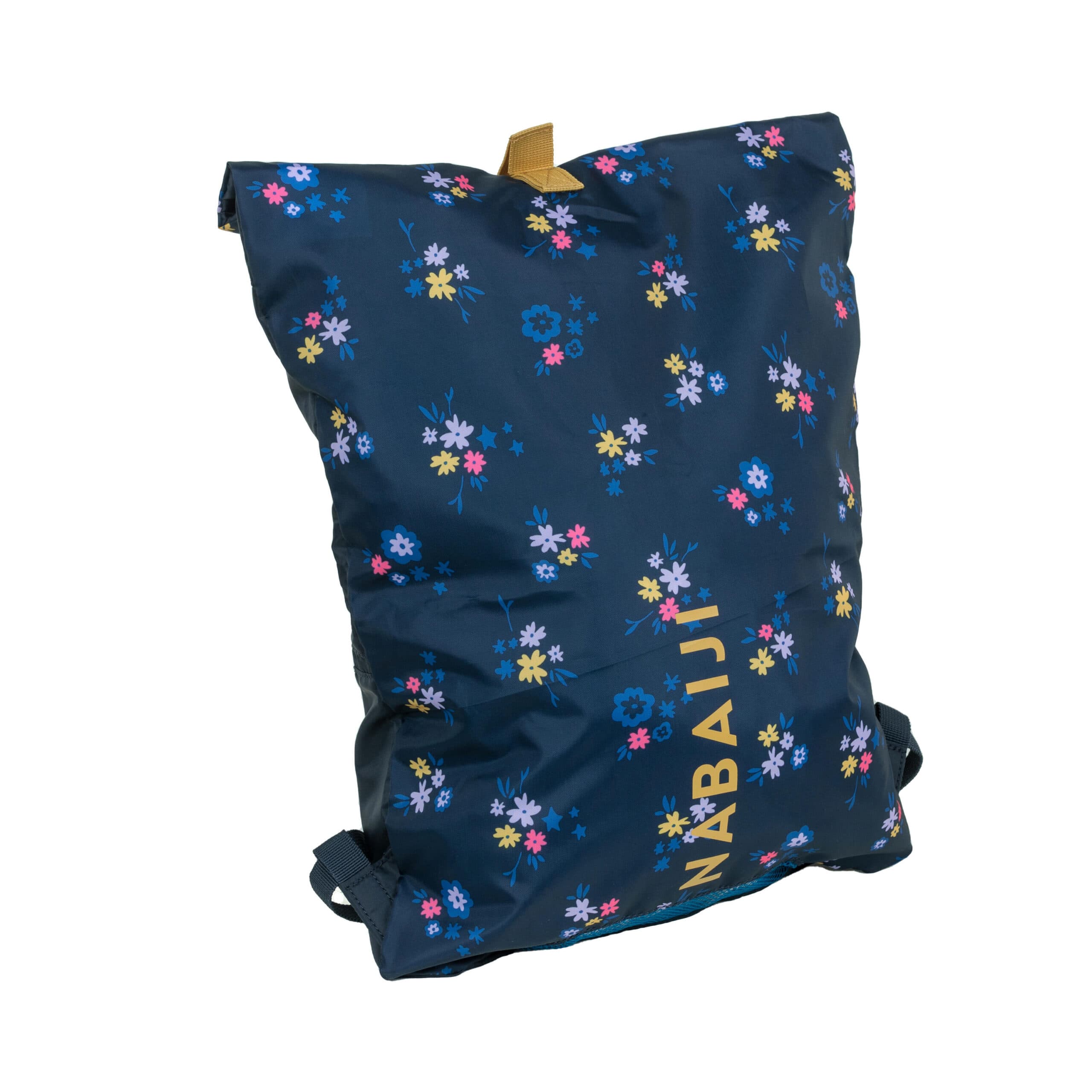 کوله پشتی استخر نابایجی – دکتلون Nabaiji Swimming Backpack – Navy Blue / printed – Lighty 100 — تصویر ۷