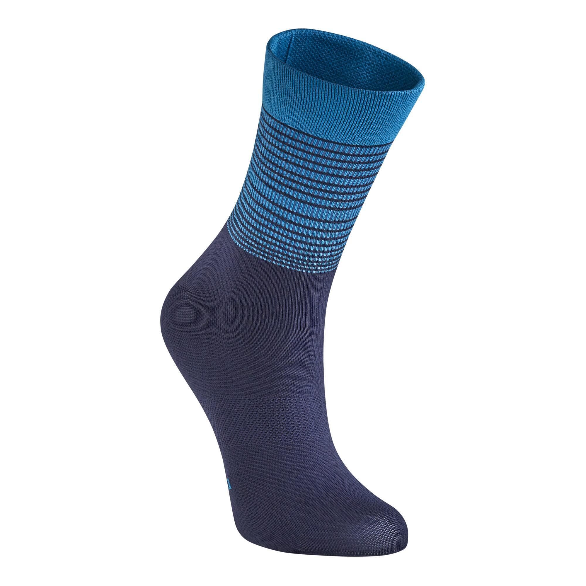جوراب تنفس دار دوچرخه سواری ون رایزل – دکتلون Van Rysel Road 520 Cycling Socks – Blue