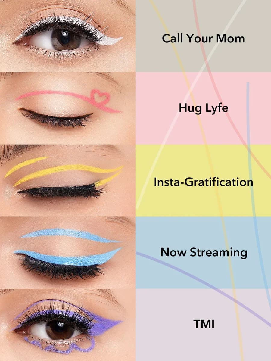خط چشم ماژیکی شیگلم Color Crush رنگ insta gratification — تصویر ۲