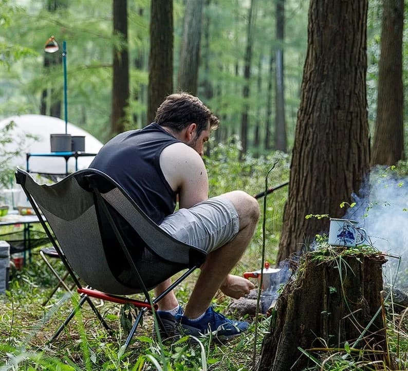 صندلی کمپینگ نیچرهایک Naturehike YL05 alu folding moon chair – NH18Y050-Z — تصویر ۲