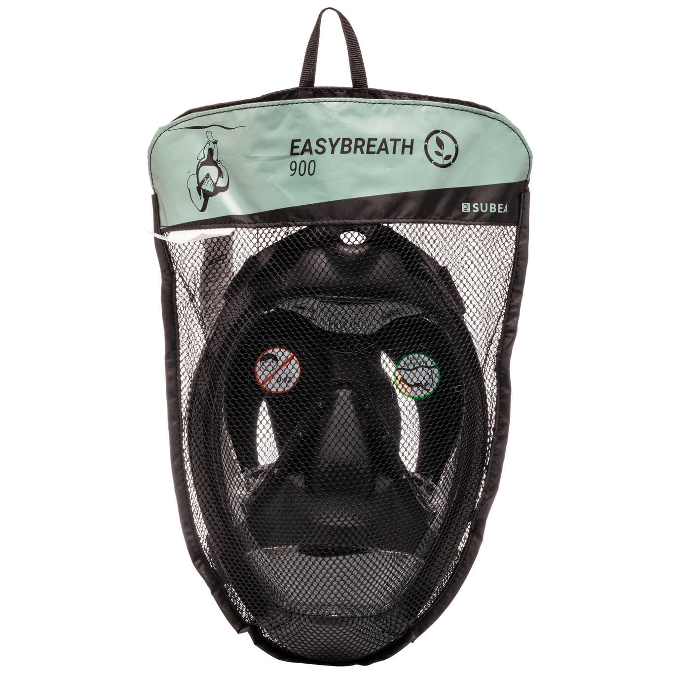 ماسک غواصی سوبا – دکتلون (سوبِآ) Subea Adult Underwater Exploration Mask – Black – Easybreath 900 — تصویر ۸