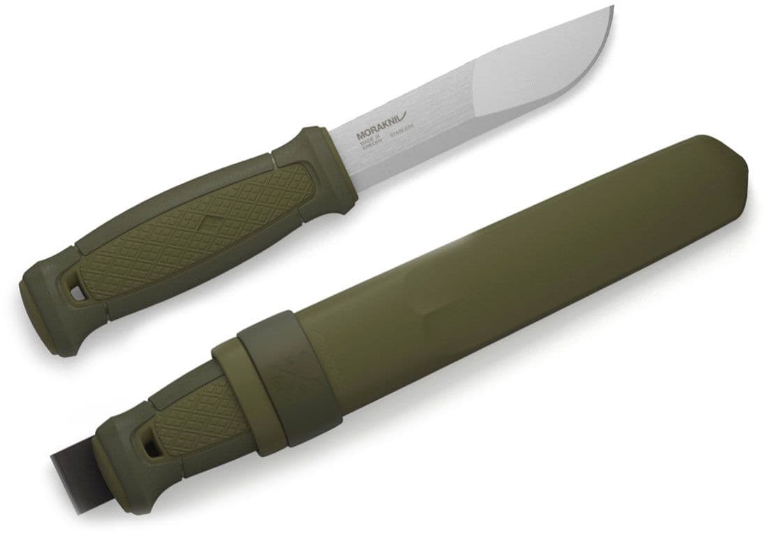 چاقو موراکنیو کانزبل Morakniv Kansbol with Polymer Sheath (S) – Green — تصویر ۳