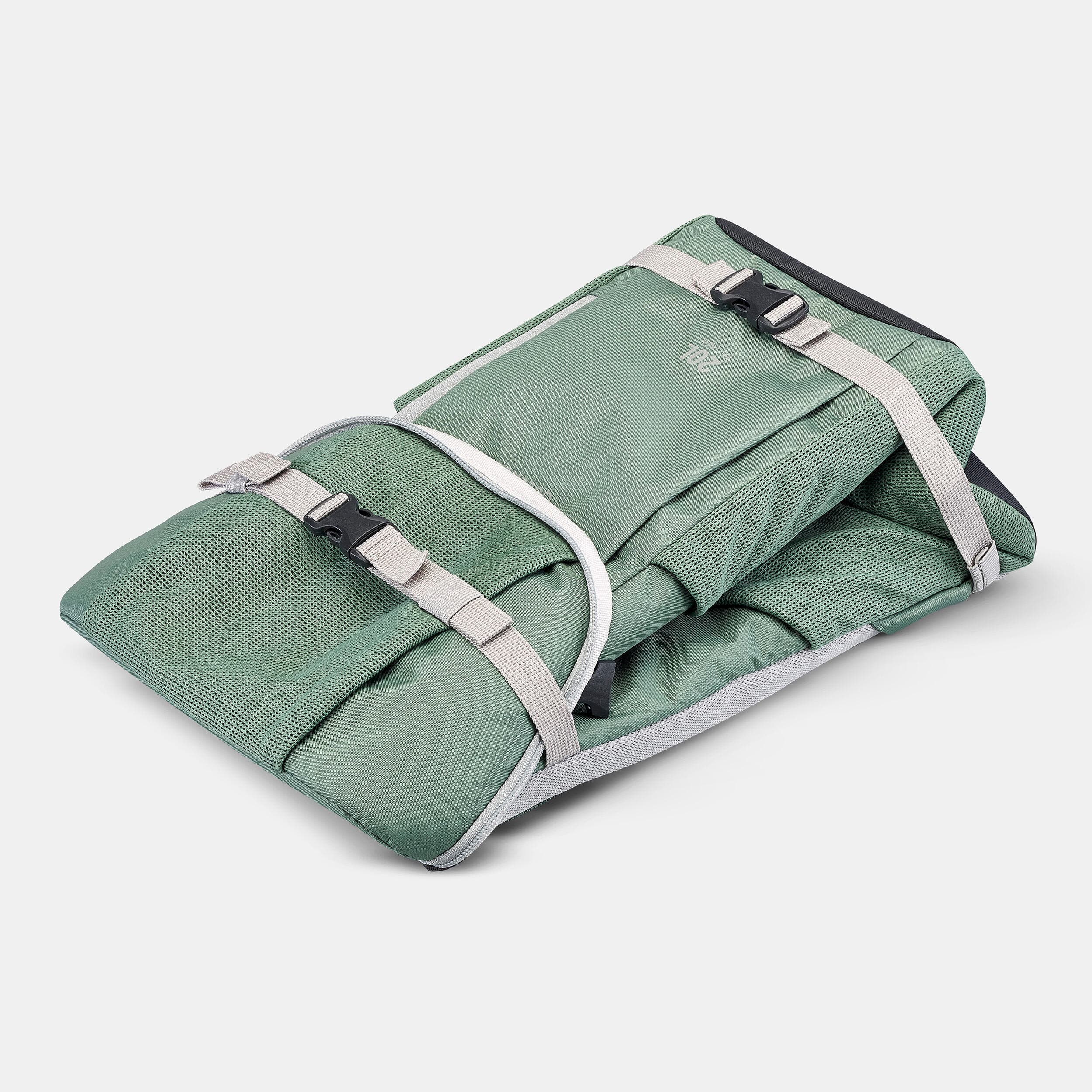کولرباکس کچوا 20 لیتری – یخدان کیفی Quechua Cooler Backpack – 20 L – Green – NH100 — تصویر ۴