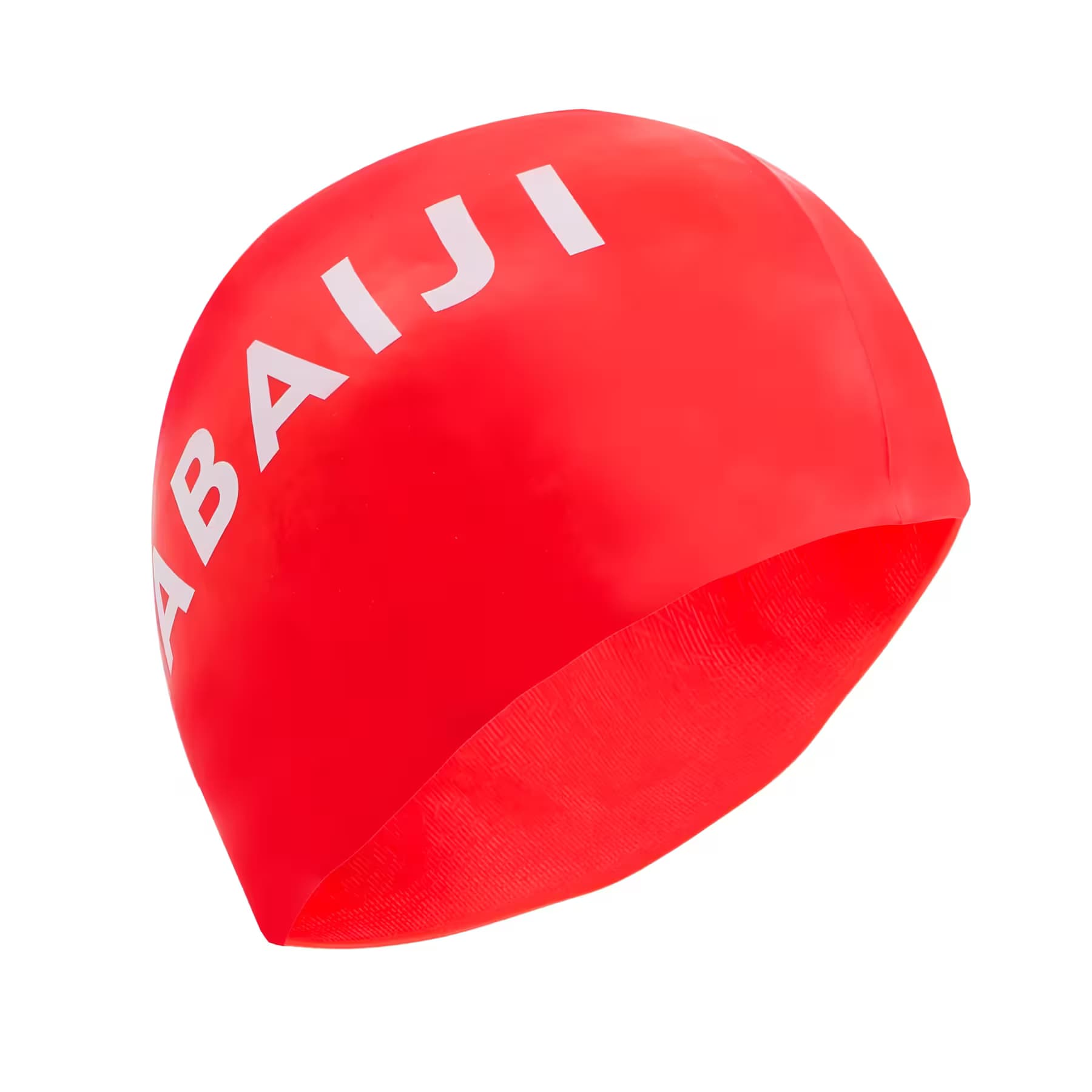 کلاه شنا نابایجی – دکتلون Nabaiji Silicone Swimming Cap – Red – 500 — تصویر ۳