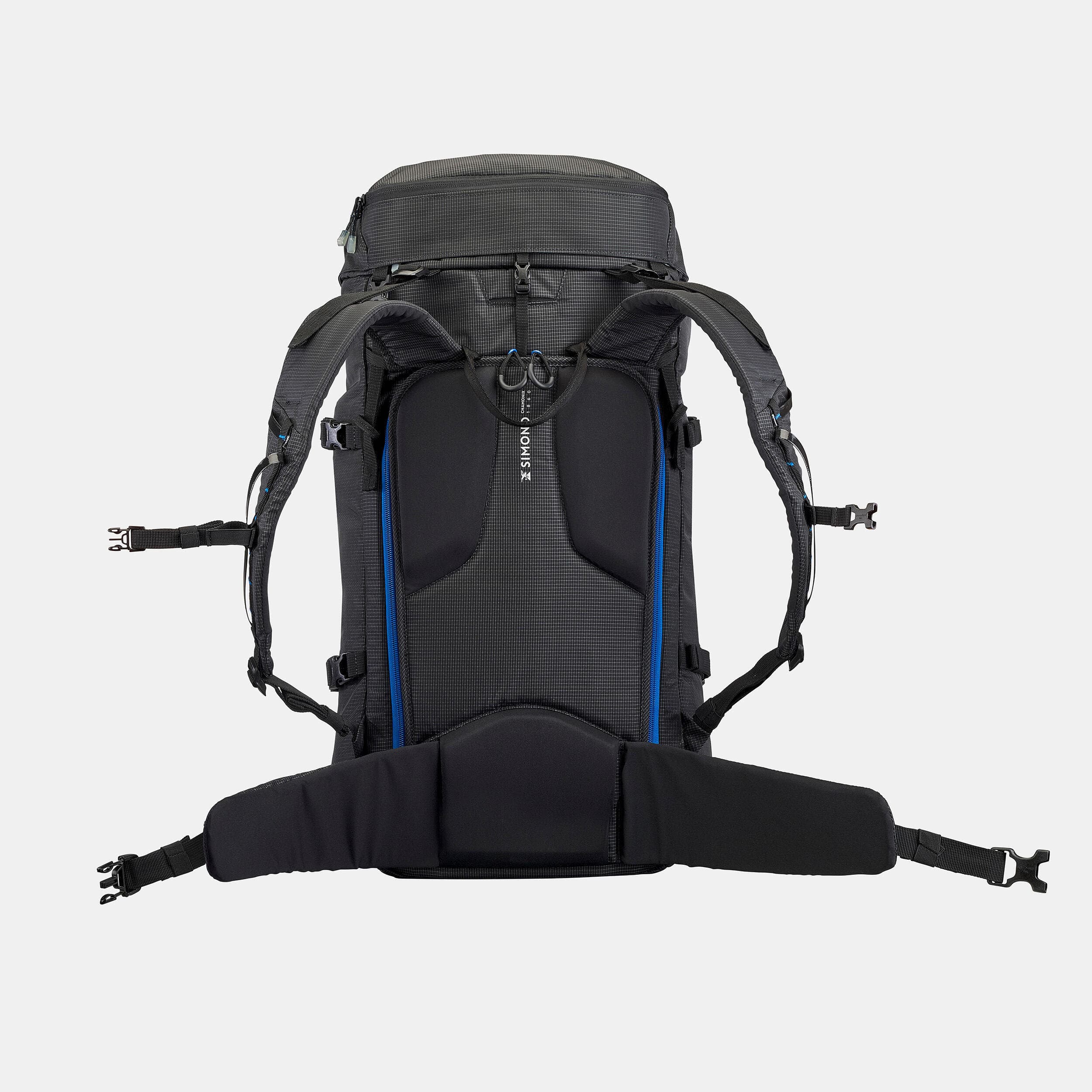 کوله پشتی کوهنوردی و فنی سیموند 40 لیتری Simond Mountaineering Backpack – 40 L – Black – Alpinism Evo — تصویر ۴