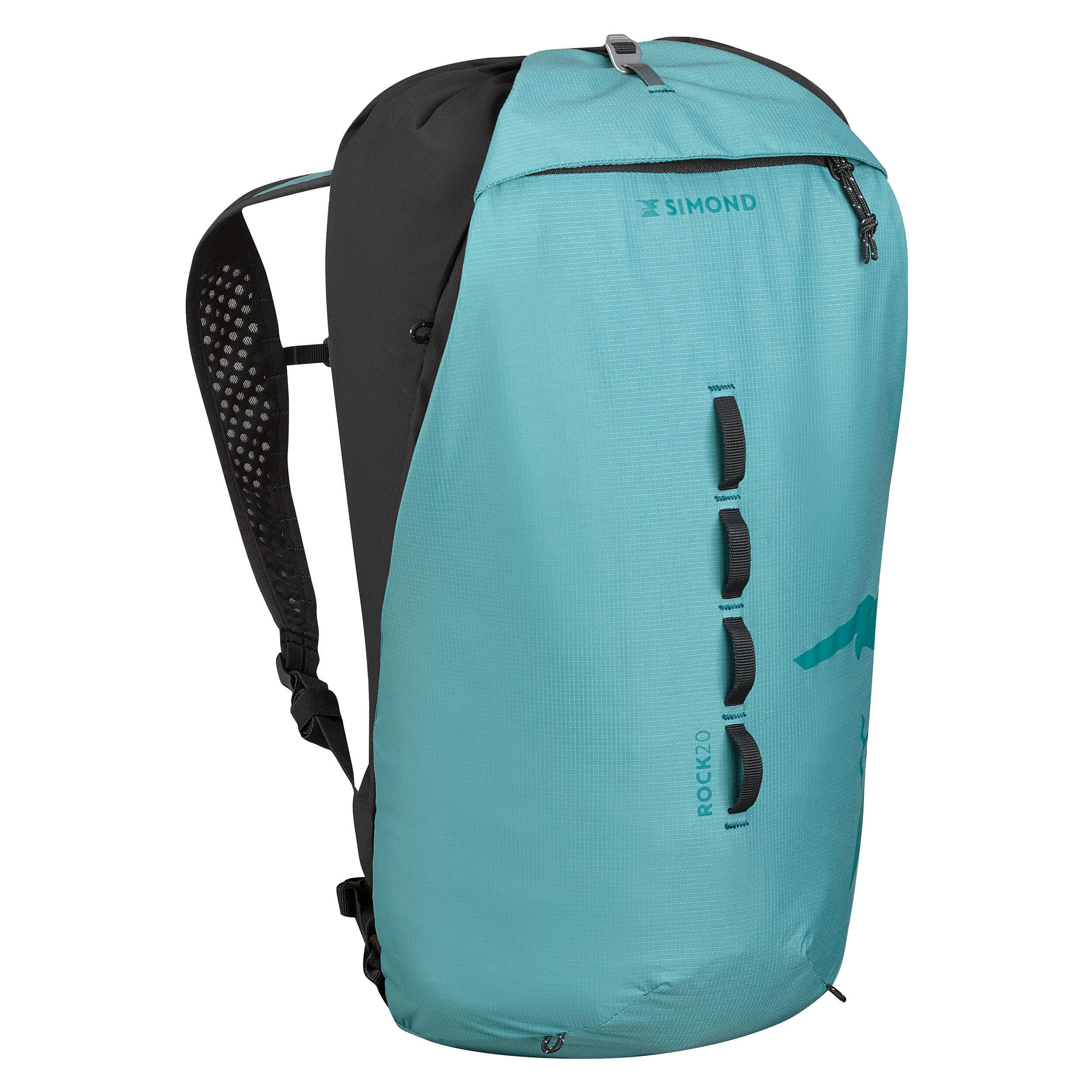کوله پشتی صخره نوردی سیموند 20 لیتری (پیش خرید) Simond Climbing Backpack – 20 Liter – Turquoise – Rock