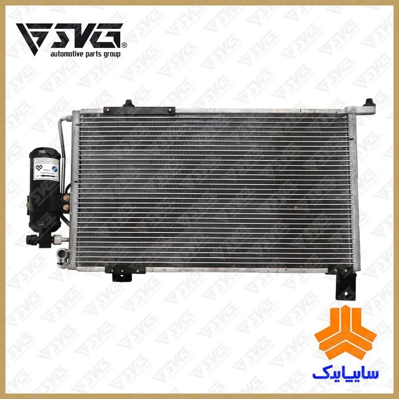 مجموعه کندانسور، فن و رسیور سردساز فاز 7 پراید (پاناسونیک نوع 3) سایپا یدک