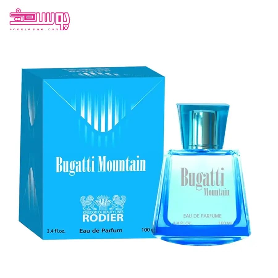 ادوپرفیوم مردانه رودیر Bugatti Mountain حجم 100 — تصویر ۳