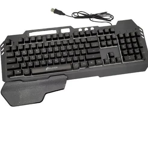 کیبورد سیم دار ایلون مدل ELEVEN GK102N Gaming — تصویر ۲