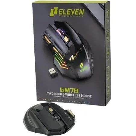 ماوس گیمینگ ایلون مدل GM7B بی سیم + بلوتوث — تصویر ۳