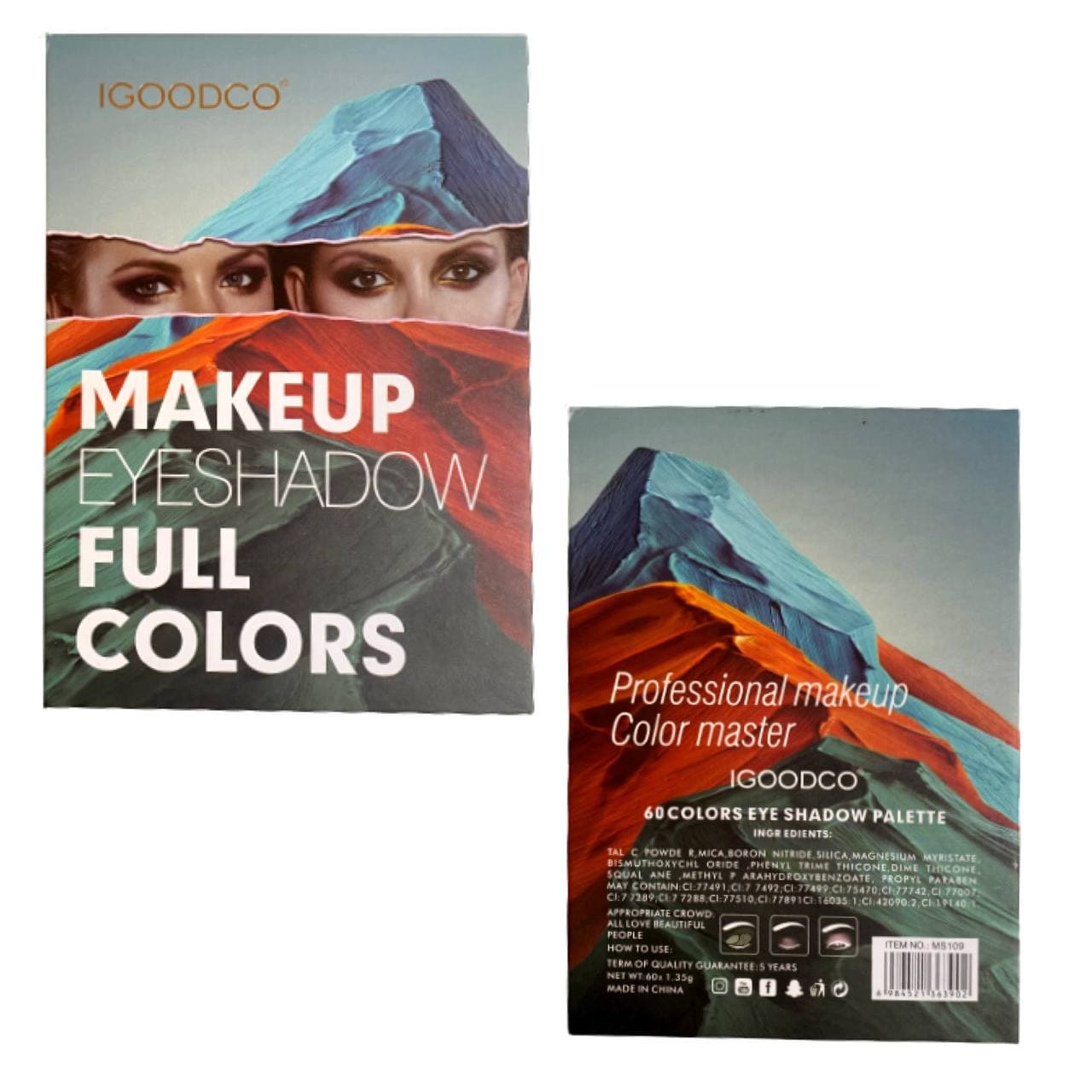 سایه چشم 60 رنگ IGOODCO — تصویر ۶