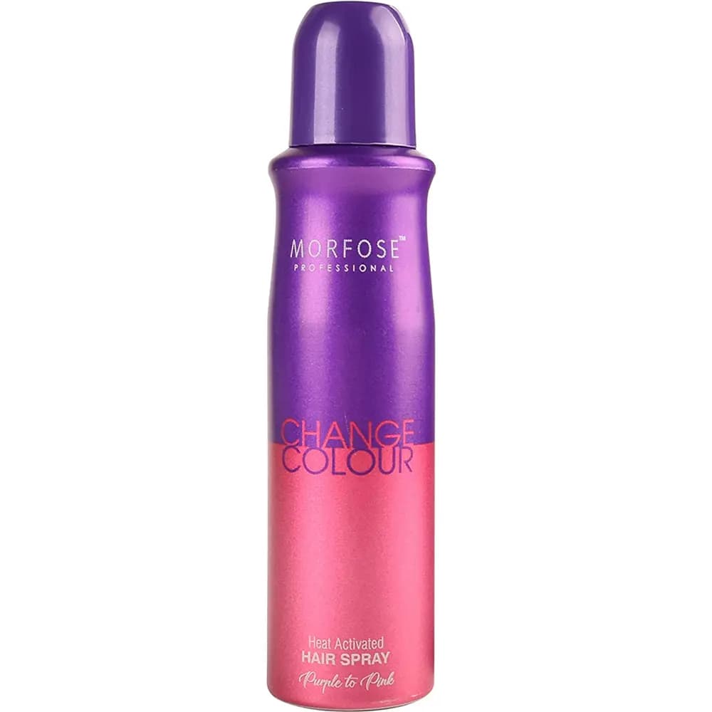 اسپری حرارتی رنگ مو بنفش و صورتی مورفوس 150ml