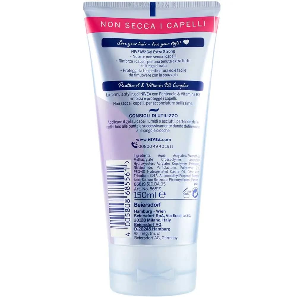 ژل حالت دهنده مو Extra Strong 4 نیوا 150ml — تصویر ۲