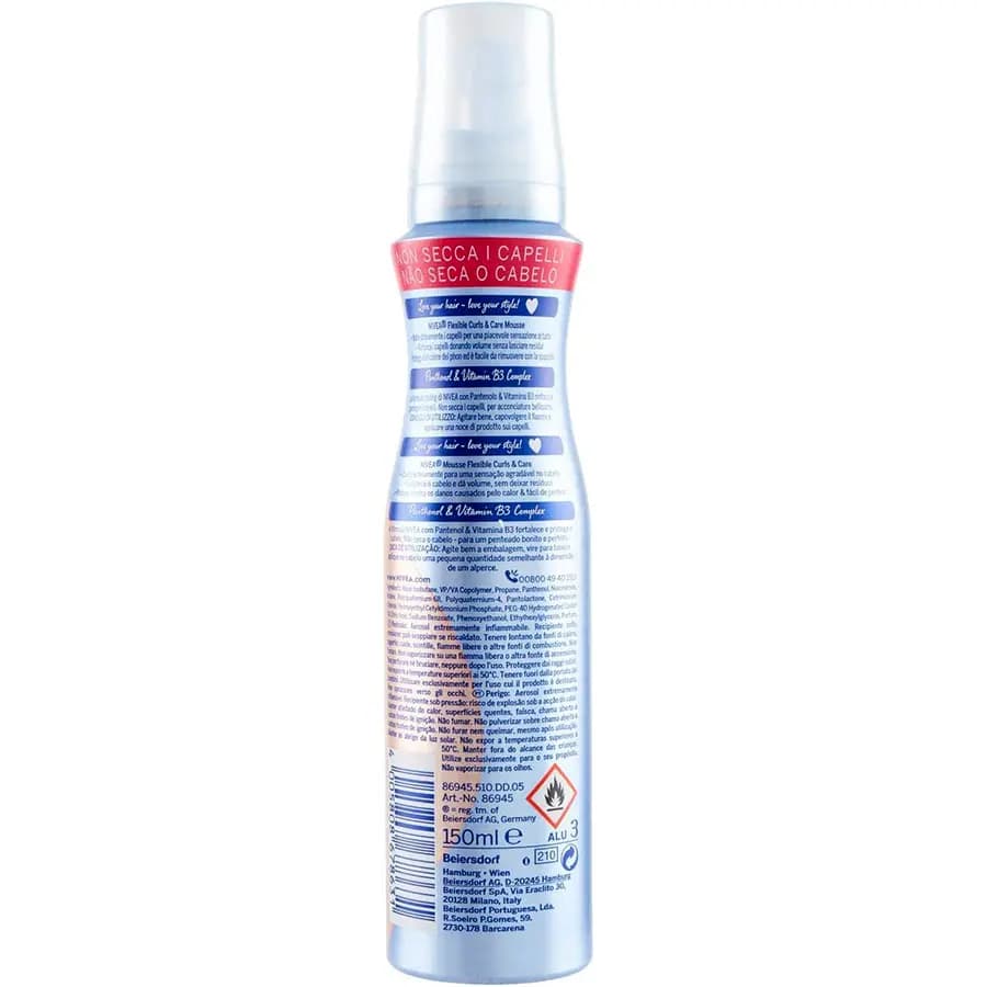 موس حالت دهنده مو Flexible 4 نیوا 150ml — تصویر ۲