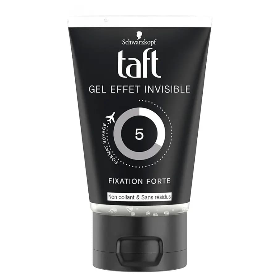 ژل حالت دهنده قوی مو Invisible 5 تافت 100ml